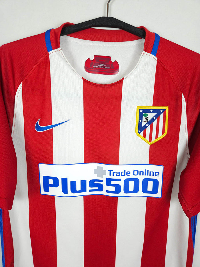 2016-17 Atletico Madrid Home Shirt Torres #9 - detailed view