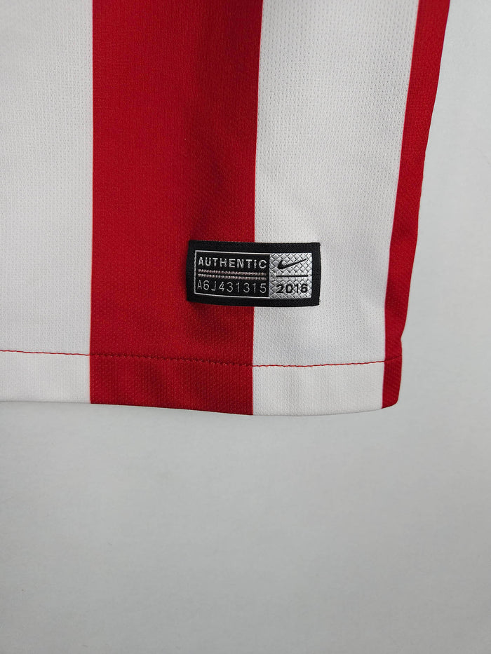 2016-17 Atletico Madrid Home Shirt Torres #9 - detailed view