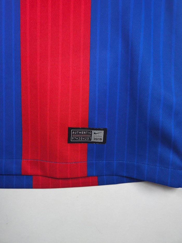 2016-17 Barcelona Home Shirt - detailed view