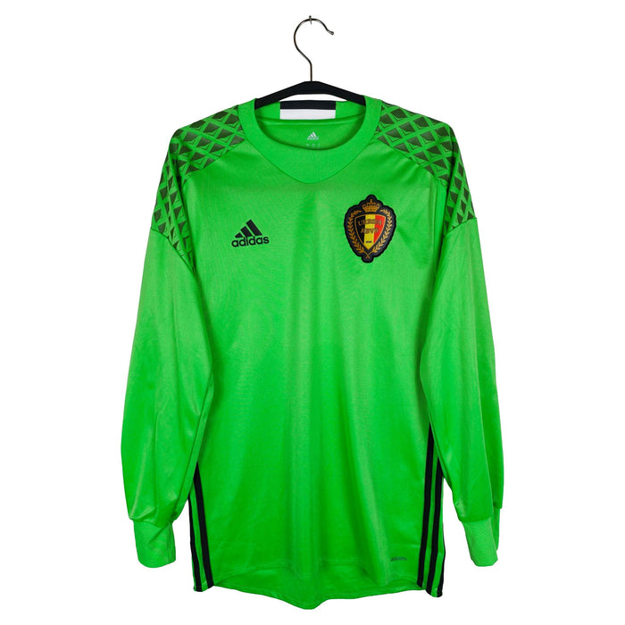 2016-17 Belgium Goalkeeper Shirt - front view