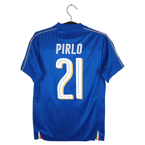 2016-17 Italy Home Shirt Pirlo #21 - back view