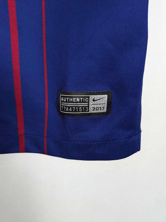 2017-18 Barcelona Home Shirt - detailed view