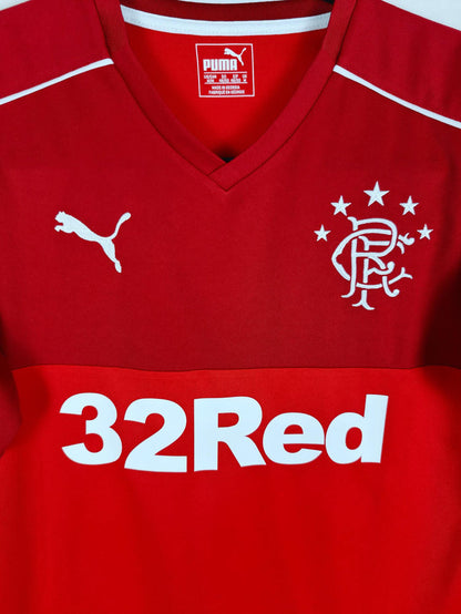 2017-18 Rangers Away Shirt - detailed view
