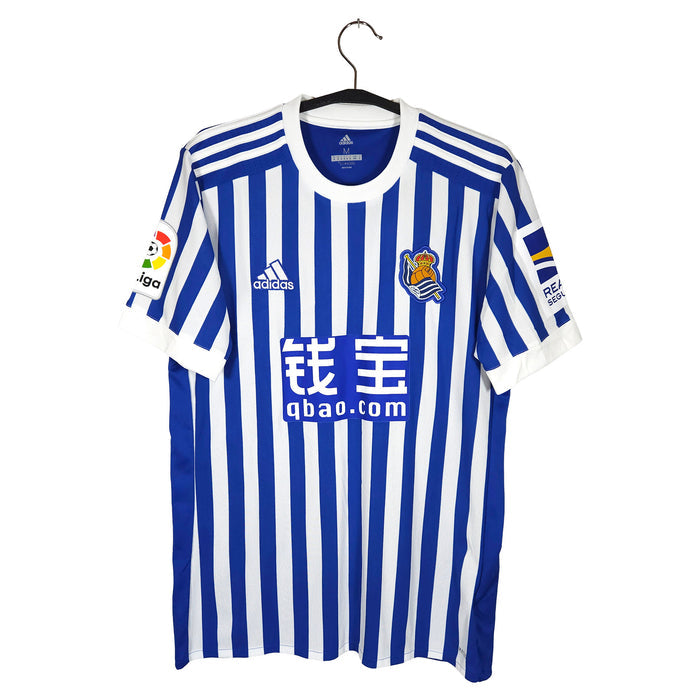 2017-18 Real Sociedad Home Shirt - front view