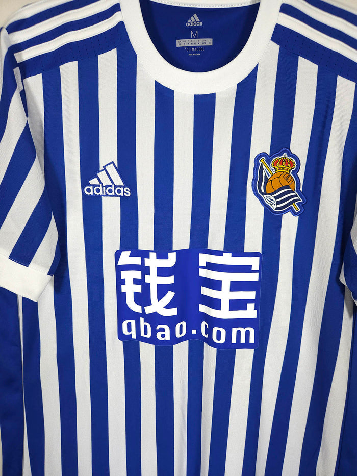 2017-18 Real Sociedad Home Shirt - detailed view