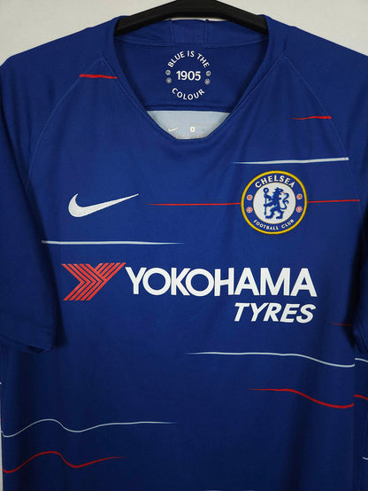 2018-19 Chelsea Home Shirt Kanté #7 - detailed view