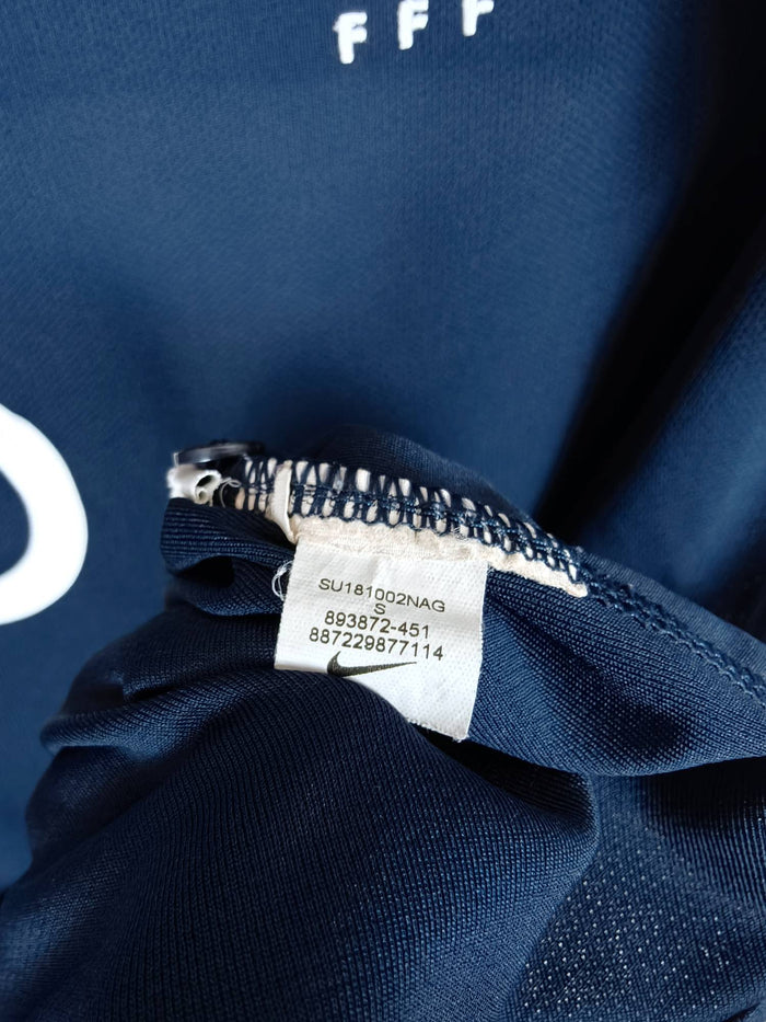 2018-19 France Home Shirt Pogba #6 - detailed view