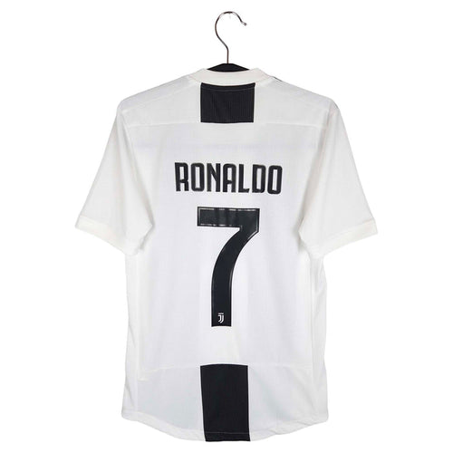 2018-19 Juventus Home Shirt Ronaldo #7 (Pro) - back view