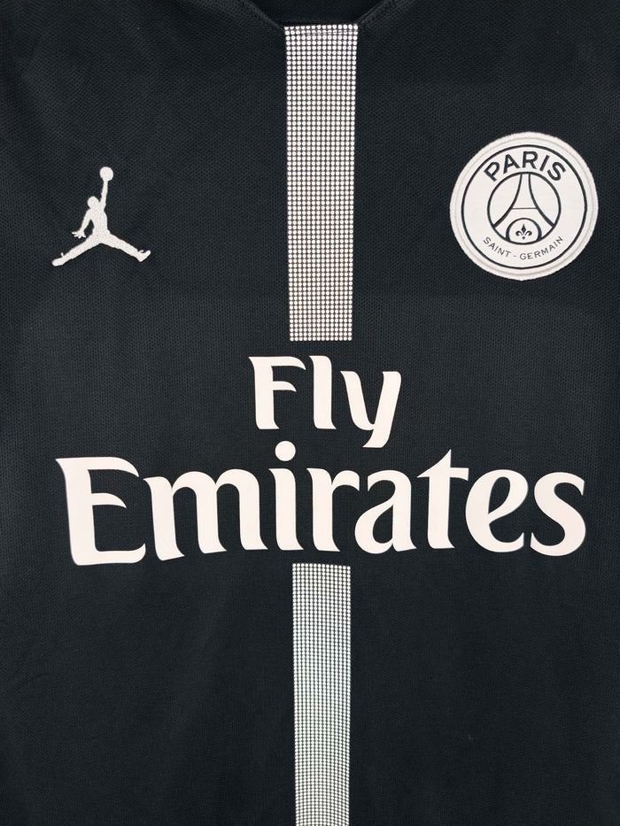 2018-19 Paris Saint-Germain Third Shirt Mbappe #7 - detailed view