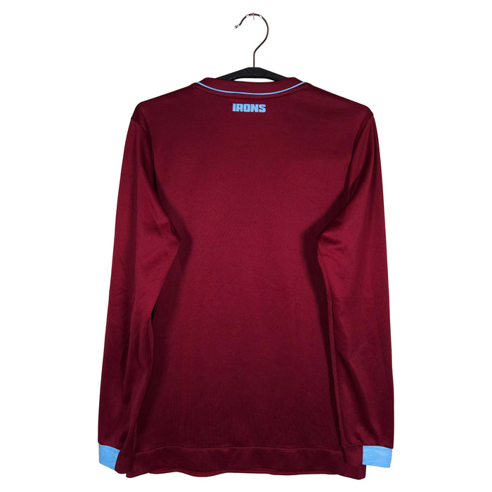 2018-19 West Ham United Home Shirt (LS) - back view