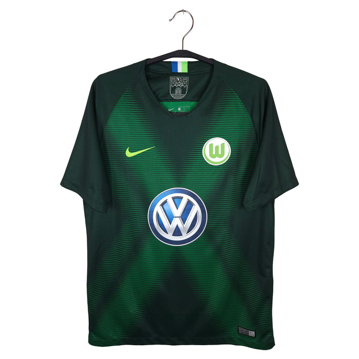 2018-19 Wolfsburg Home Shirt Weghorst #9 - front view