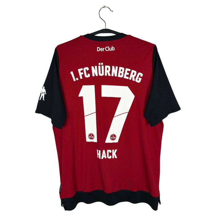 2019-20 1. FC Nürnberg Home Shirt Hack #17 - back view