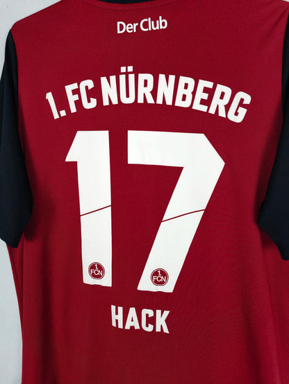 2019-20 1. FC Nürnberg Home Shirt Hack #17 - detailed view