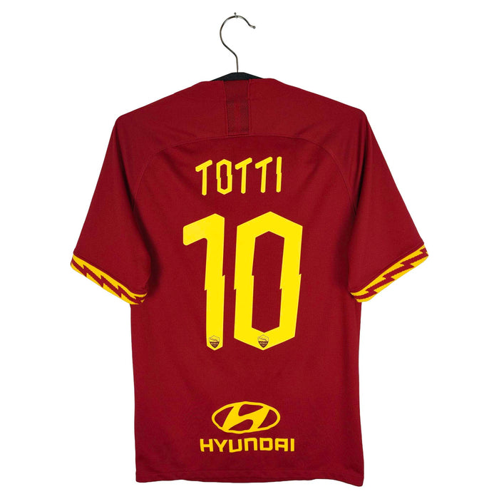 2019-20 AS Roma Home Shirt Totti #10 - back view