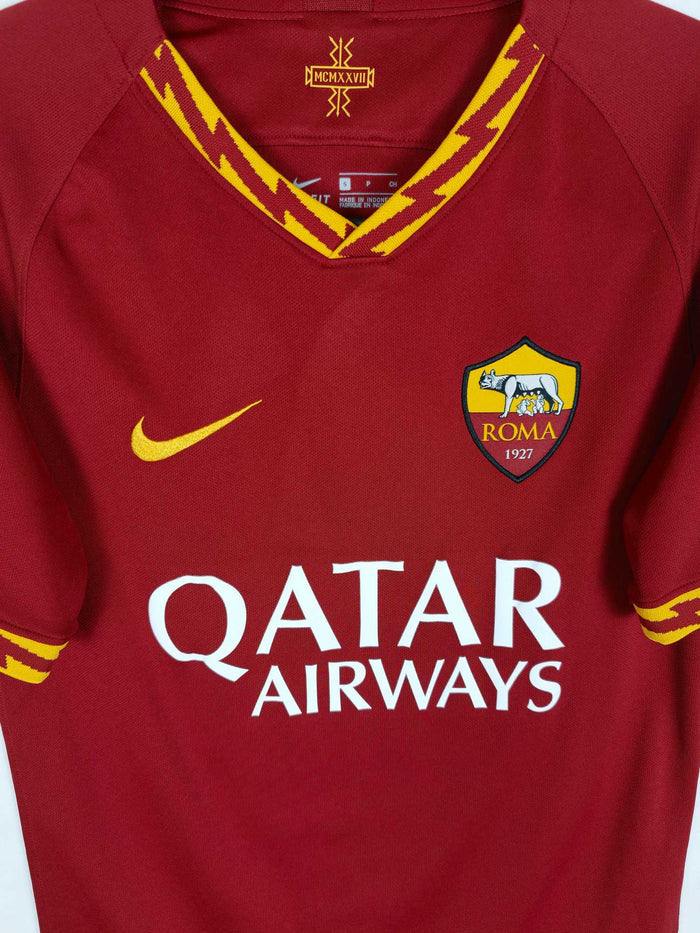 2019-20 AS Roma Home Shirt Totti #10 - detailed view