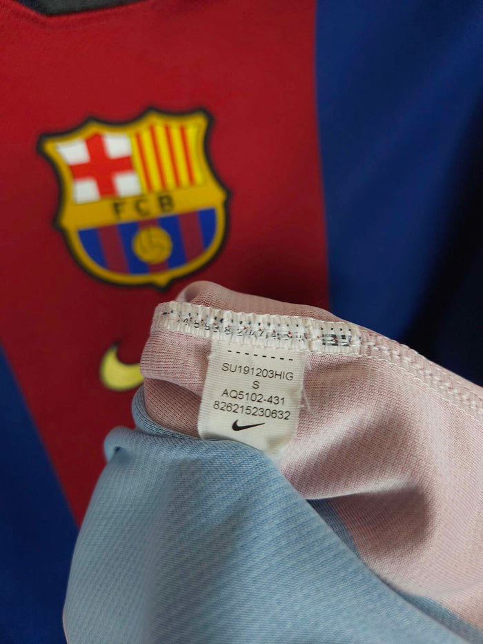 2019-20 Barcelona 'El Clasico' Home Shirt - detailed view