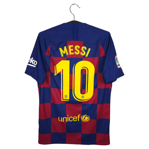 2019-20 Barcelona Home Shirt Messi #10 - back view