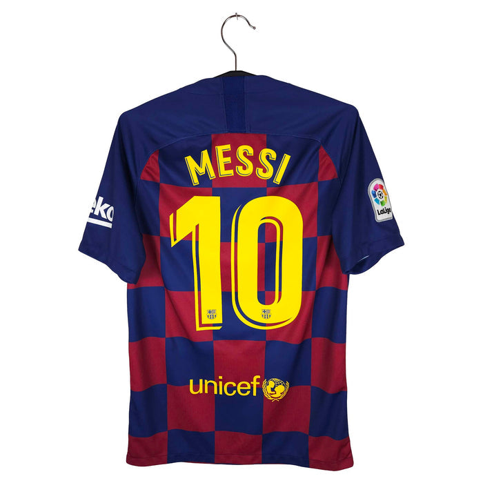 2019-20 Barcelona Home Shirt Messi #10 - back view