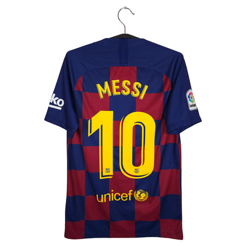 2019-20 Barcelona Home Shirt Messi #10 - back view