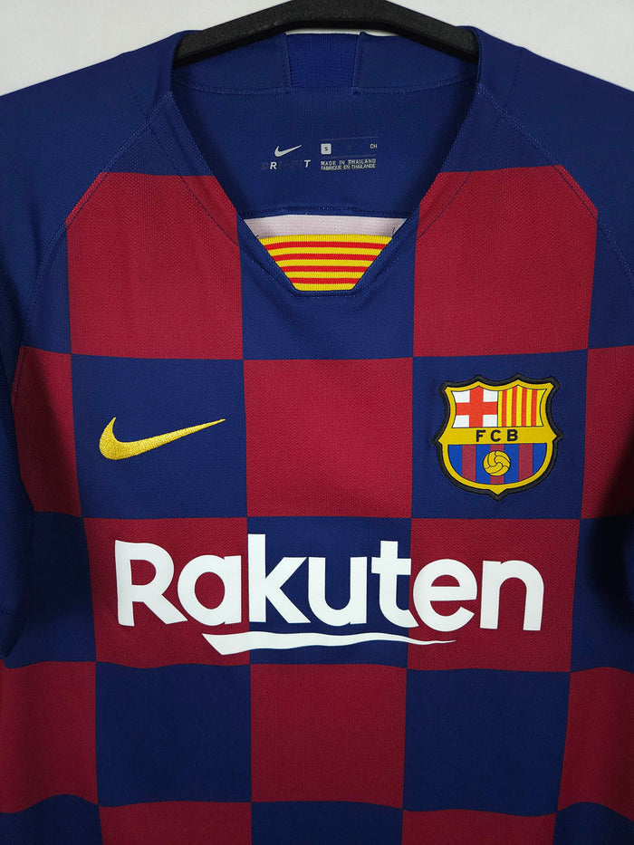 2019-20 Barcelona Home Shirt Messi #10 - detailed view