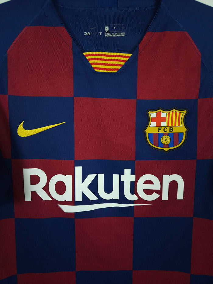 2019-20 Barcelona Home Shirt Messi #10 - detailed view