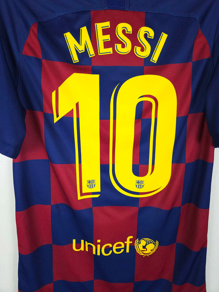 2019-20 Barcelona Home Shirt Messi #10 - detailed view