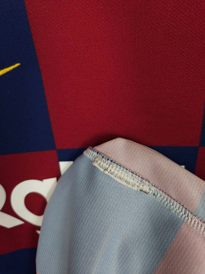 2019-20 Barcelona Home Shirt Messi #10 - detailed view