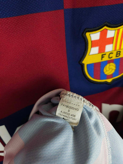 2019-20 Barcelona Home Shirt Messi #10 - detailed view