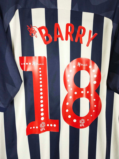 2019-20 West Bromwich Albion Home Shirt Barry #18 - detailed view