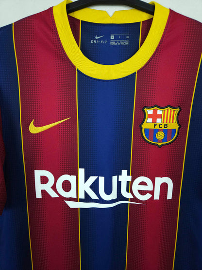 2020-21 Barcelona Home Shirt Messi #10 - detailed view