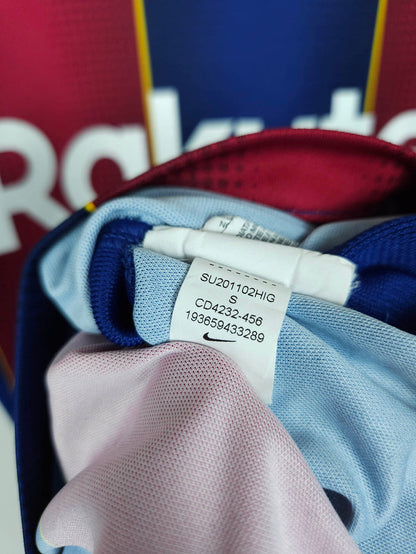 2020-21 Barcelona Home Shirt Messi #10 - detailed view