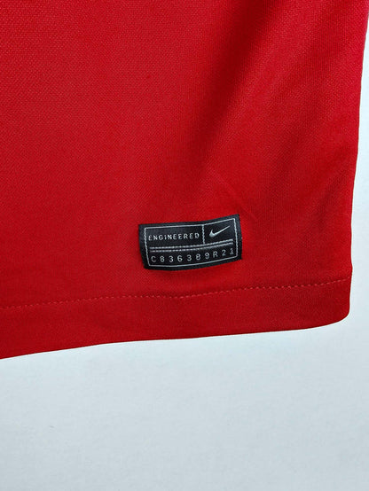 2020-21 Liverpool Home Shirt Virgil #4 - detailed view