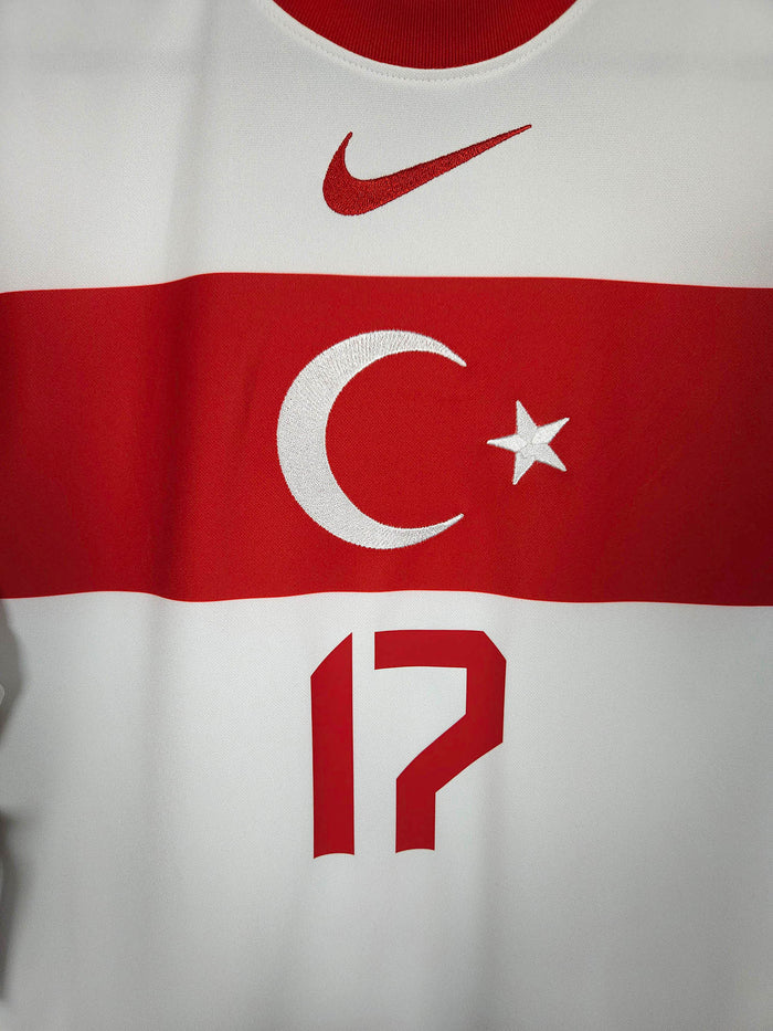 2020-21 Turkey Home Shirt Burak #17 - detailed view