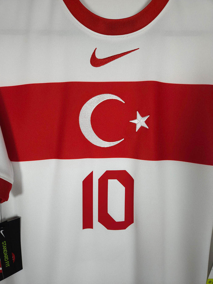 2020-21 Turkey Home Shirt Çalhanoğlu #10 - detailed view