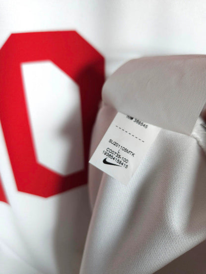 2020-21 Turkey Home Shirt Çalhanoğlu #10 - detailed view