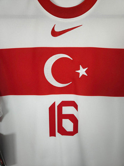 2020-21 Turkey Home Shirt Enes #16 - detailed view