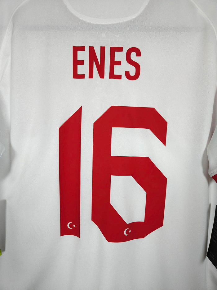 2020-21 Turkey Home Shirt Enes #16 - detailed view