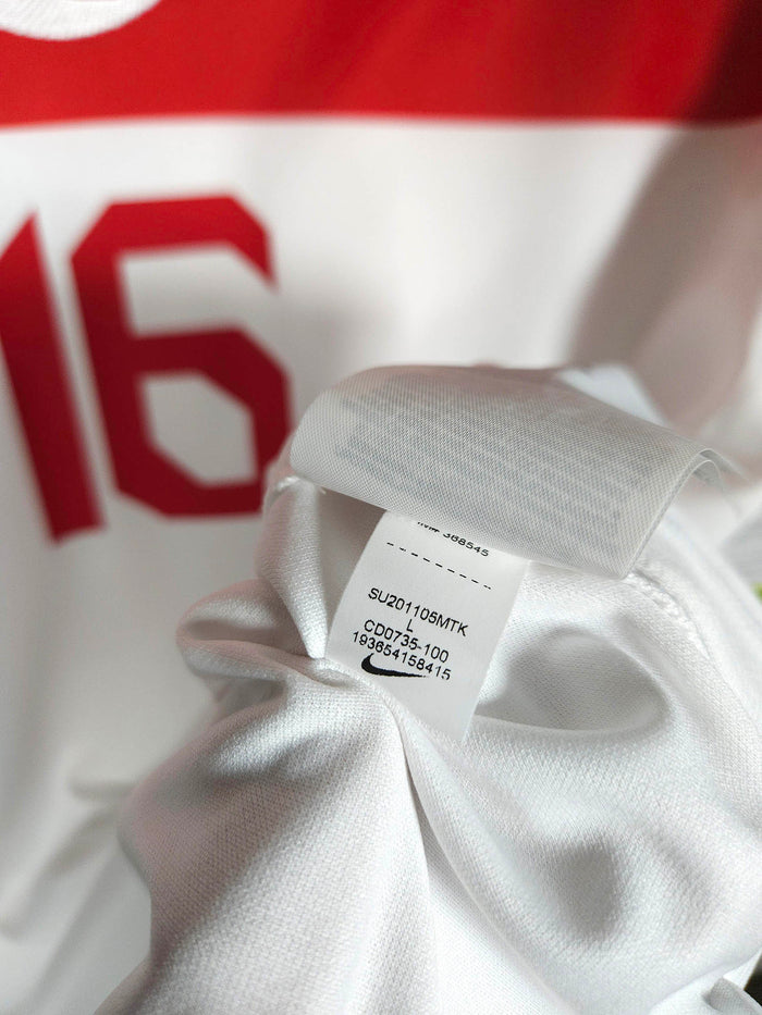 2020-21 Turkey Home Shirt Enes #16 - detailed view
