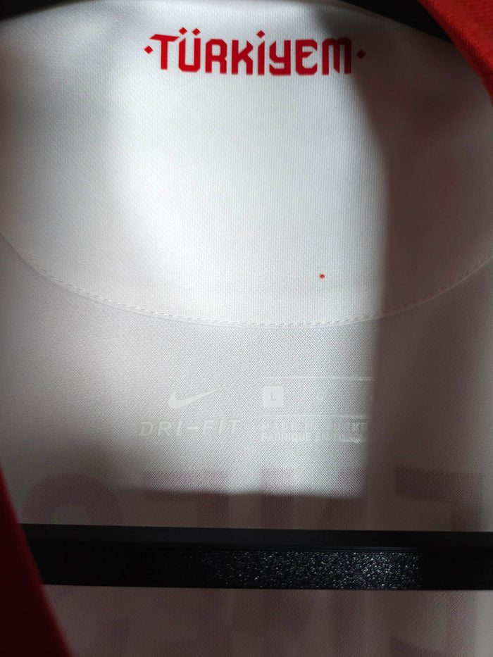 2020-21 Turkey Home Shirt Enes #16 - detailed view