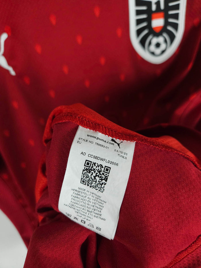 2020-22 Austria Home Shirt - detailed view