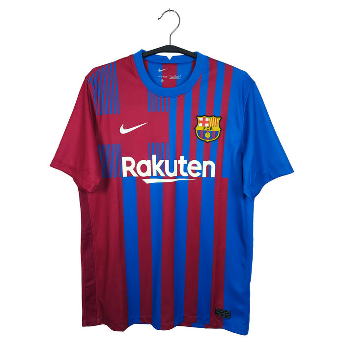 2021-22 Barcelona Home Shirt Memphis #9 - front view