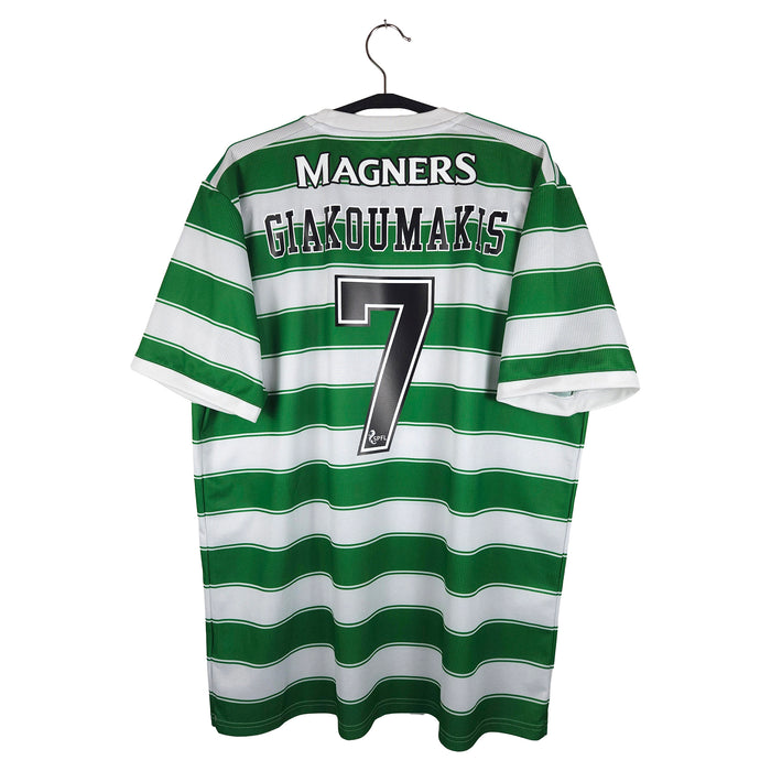 2021-22 Celtic Home Shirt Giakoumakis #7 - back view