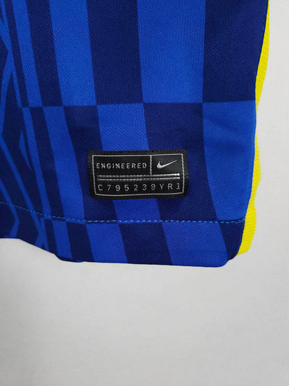 2021-22 Chelsea Home Shirt Mount #19 - detailed view