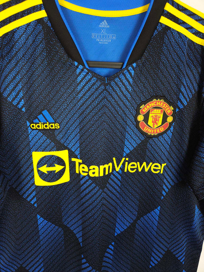 2021-22 Manchester United Third Shirt Ronaldo #7 - detailed view