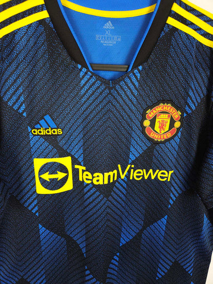 2021-22 Manchester United Third Shirt Ronaldo #7 - detailed view