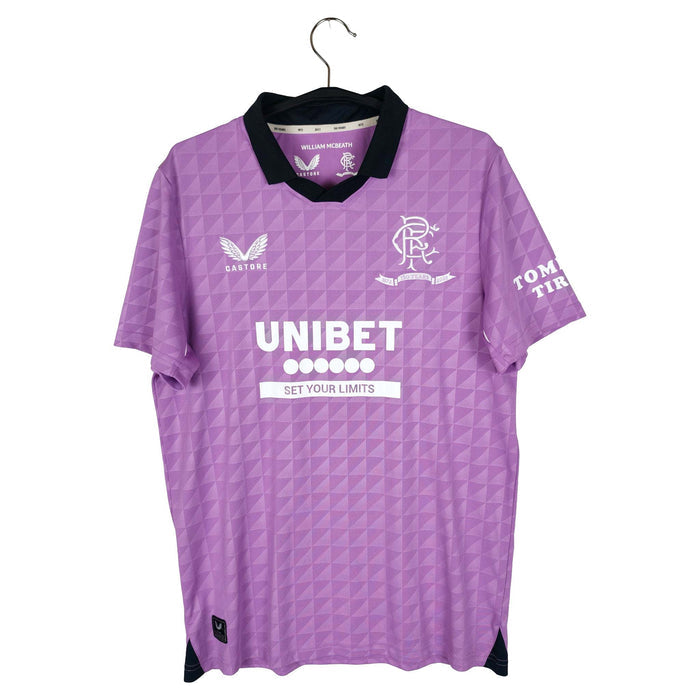 2021-22 Rangers Third Shirt - front view
