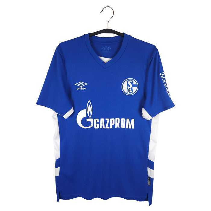 2021-22 Schalke 04 Home Shirt Thiaw #33 - front view