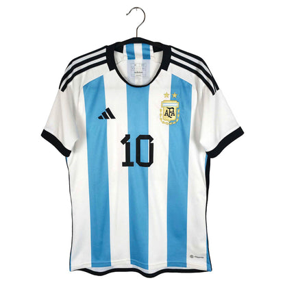 2022-23 Argentina Home Shirt Messi #10 - front view