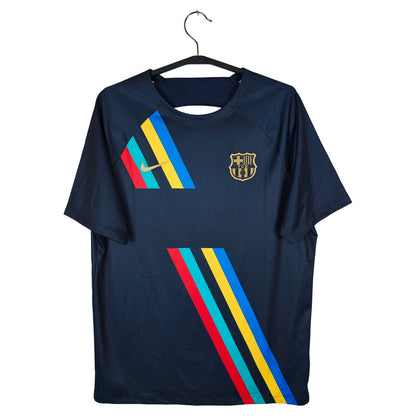 2022-23 Barcelona Pre-Match Shirt - front view