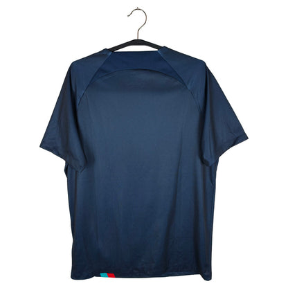 2022-23 Barcelona Pre-Match Shirt - back view